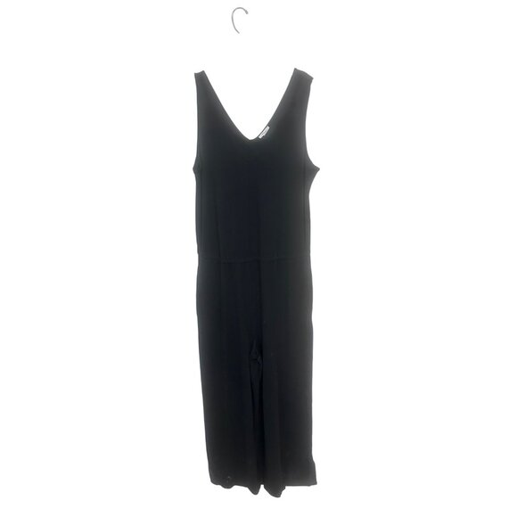 Daily Ritual Black Sleeveless Jumpsuit 60% Pima Cotton & 40% Modal NWT XL - Picture 1 of 4